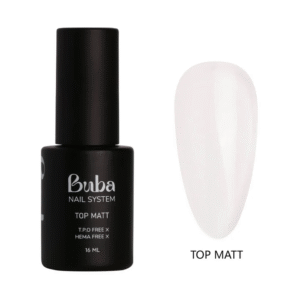 לק ג'ל 16 מ"ל Buba TOP MATT